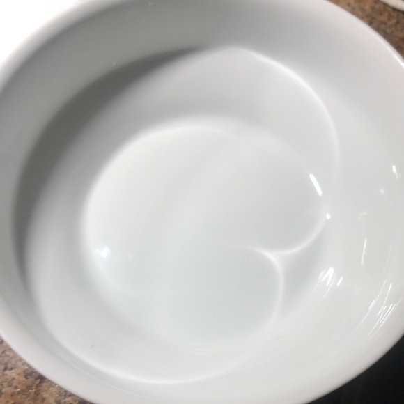 CHRISTOPHER STUART BLACK DRESS OCTAGONAL GOLD TRIM FRUIT DESSERT SAUCE BOWL PLAT - Picture 6 of 12